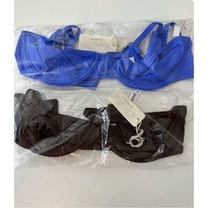 2 NWT Aerie BRA SMOOTHEZ‎ Mesh FULL COVERAGE 36B Bundle 2